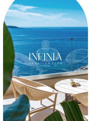 Scenic sea view from a terrace with cozy chairs at Rixos Premium Belek, Infinia Vacation Club overlooking the Mediterranean.